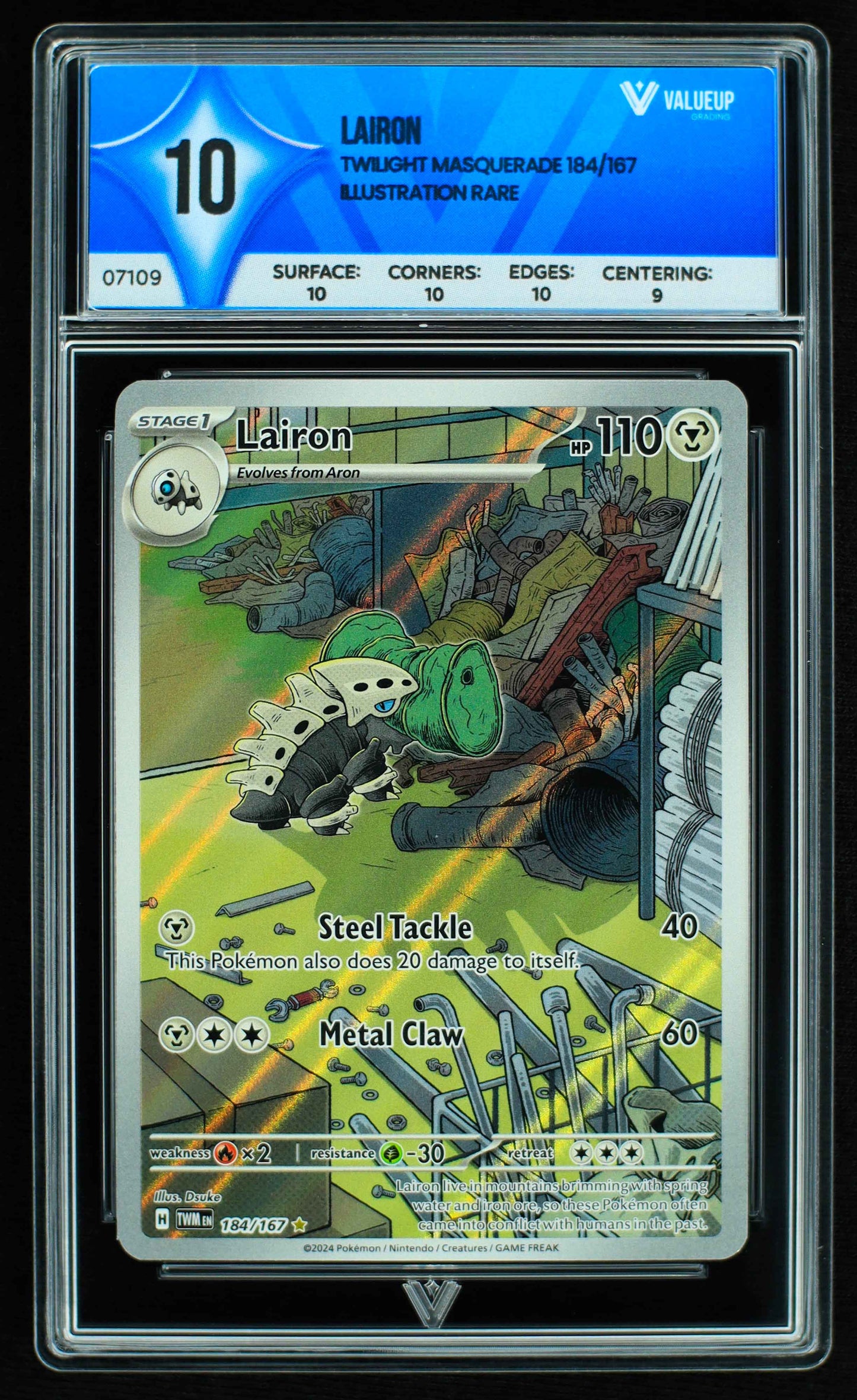 07109 LAIRON Grading Card