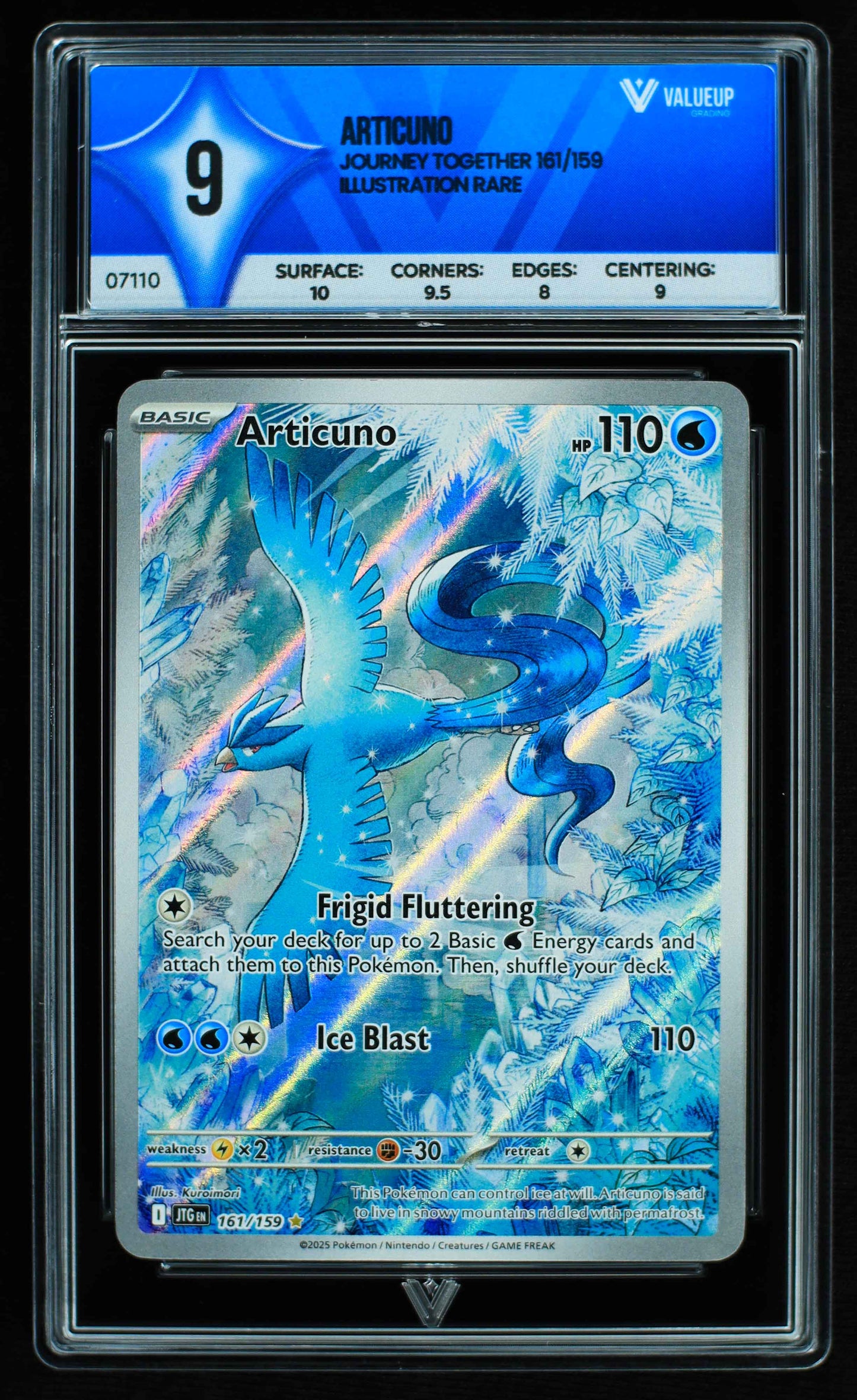 07110 ARTICUNO Grading Card