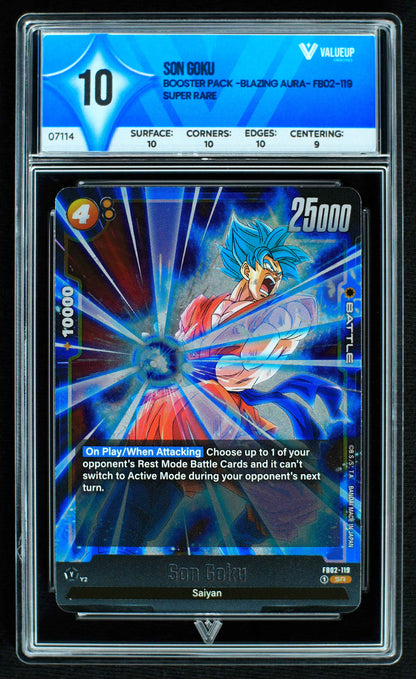 07114 SON GOKU Grading Card