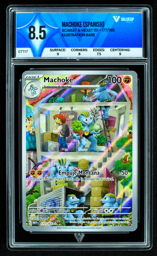 07117 MACHOKE (SPANISH) Grading Card