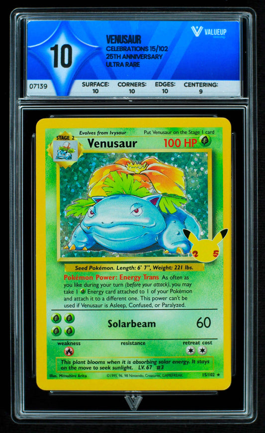 07139 VENUSAUR Grading Card