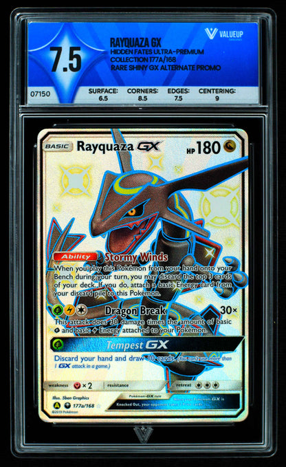 07150 RAYQUAZA GX Grading Card