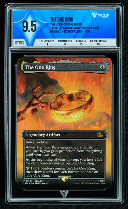 07152 THE ONE RING Grading Card