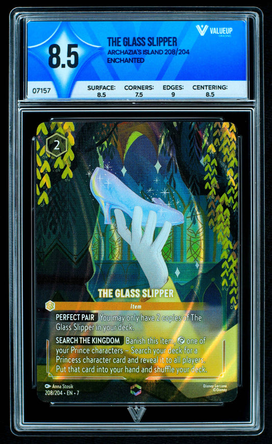 07157 THE GLASS SLIPPER Grading Card