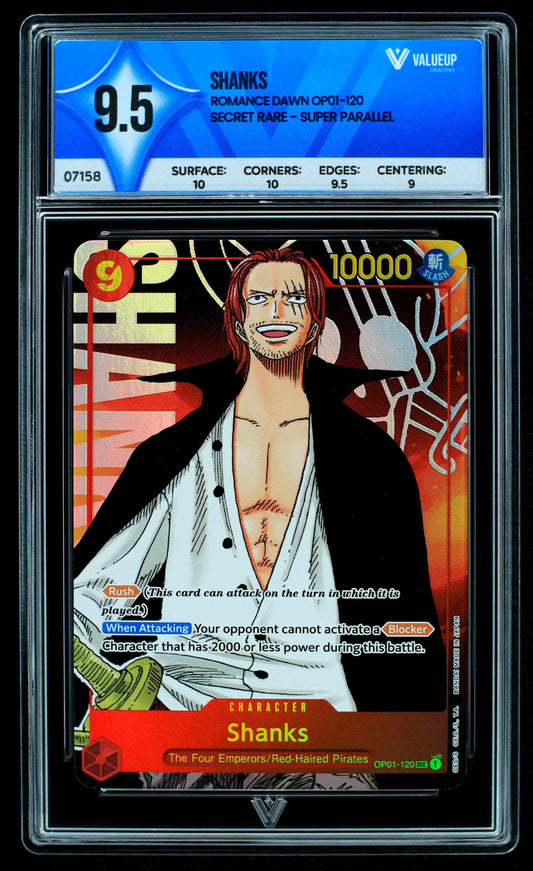 07158 SHANKS Grading Card