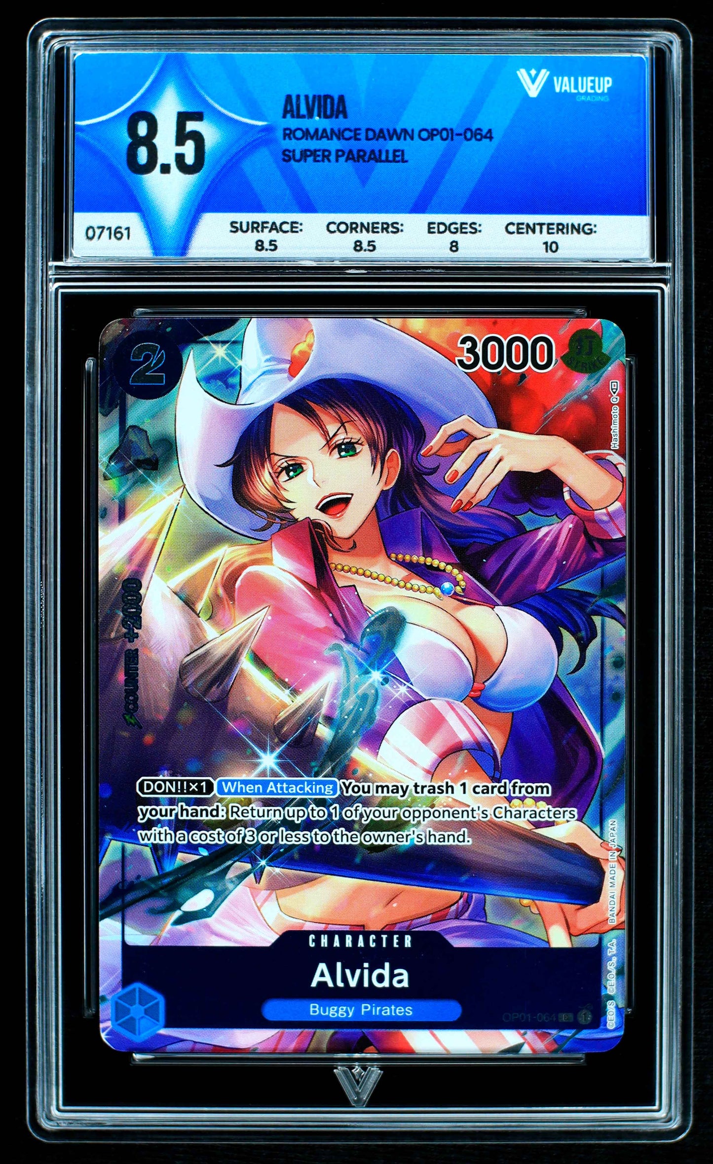 07161 ALVIDA Grading Card