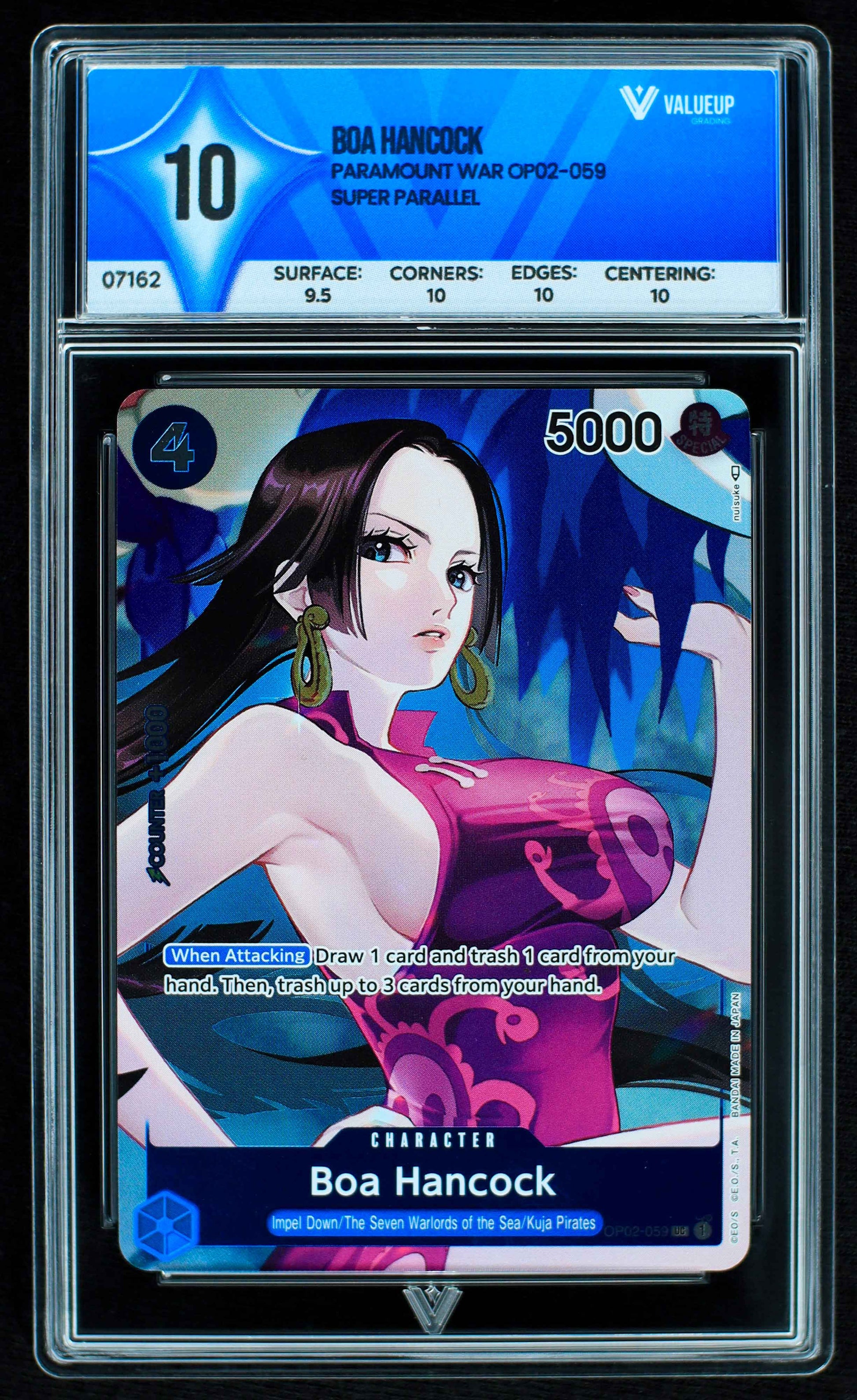 07162 BOA HANCOCK Grading Card