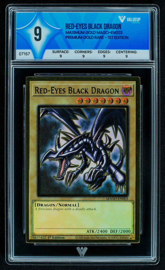 07167 RED-EYES BLACK DRAGON Grading Card