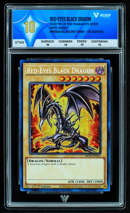 07169 RED-EYES BLACK DRAGON Grading Card