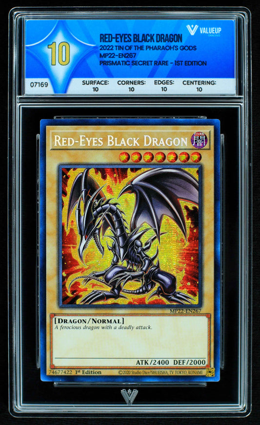 07169 RED-EYES BLACK DRAGON Grading Card