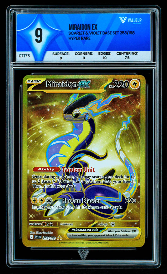 07173 MIRAIDON EX Grading Card