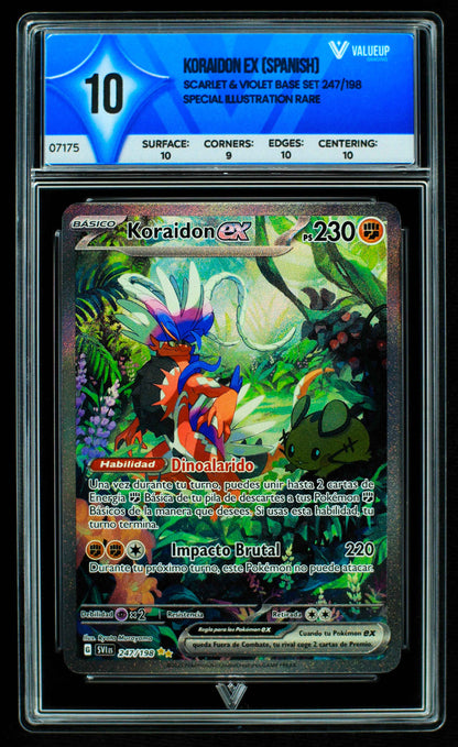 07175 KORAIDON EX (SPANISH) Grading Card