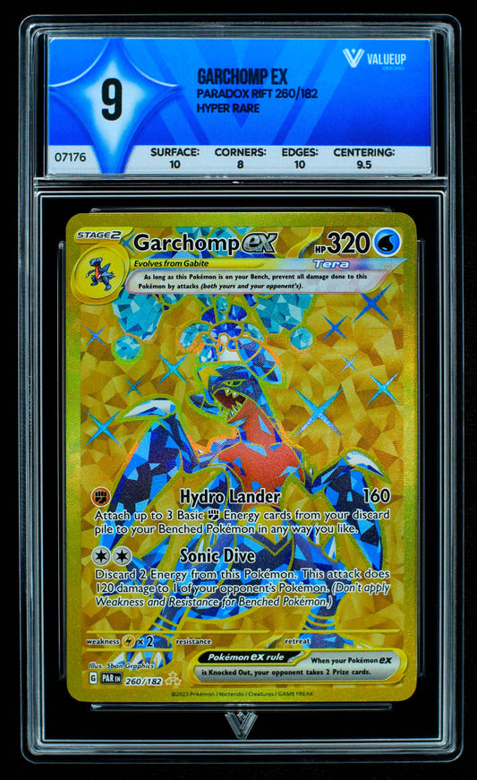 07176 GARCHOMP EX Grading Card
