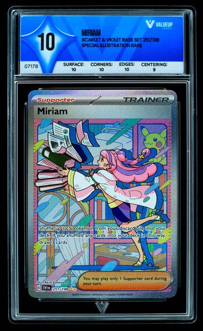 07178 MIRIAM Grading Card