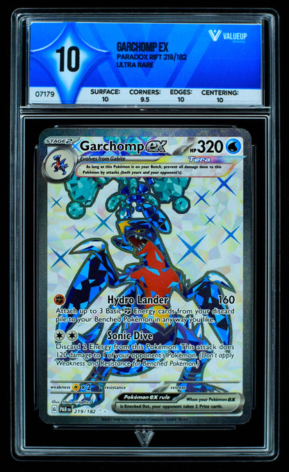 07179 GARCHOMP EX Grading Card