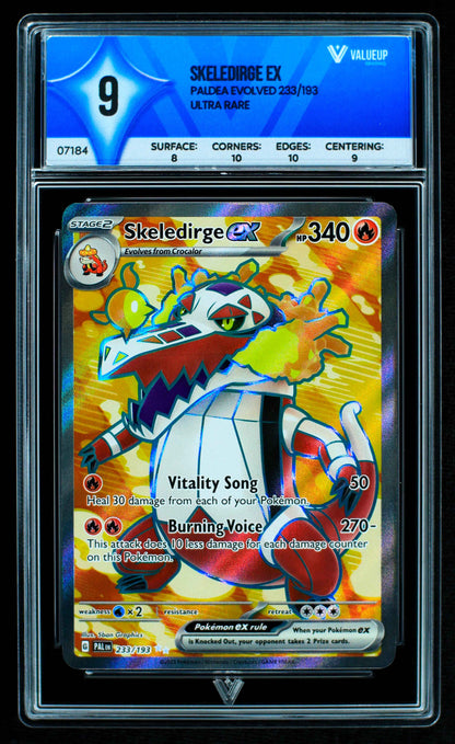 07184 SKELEDIRG EX Grading Card