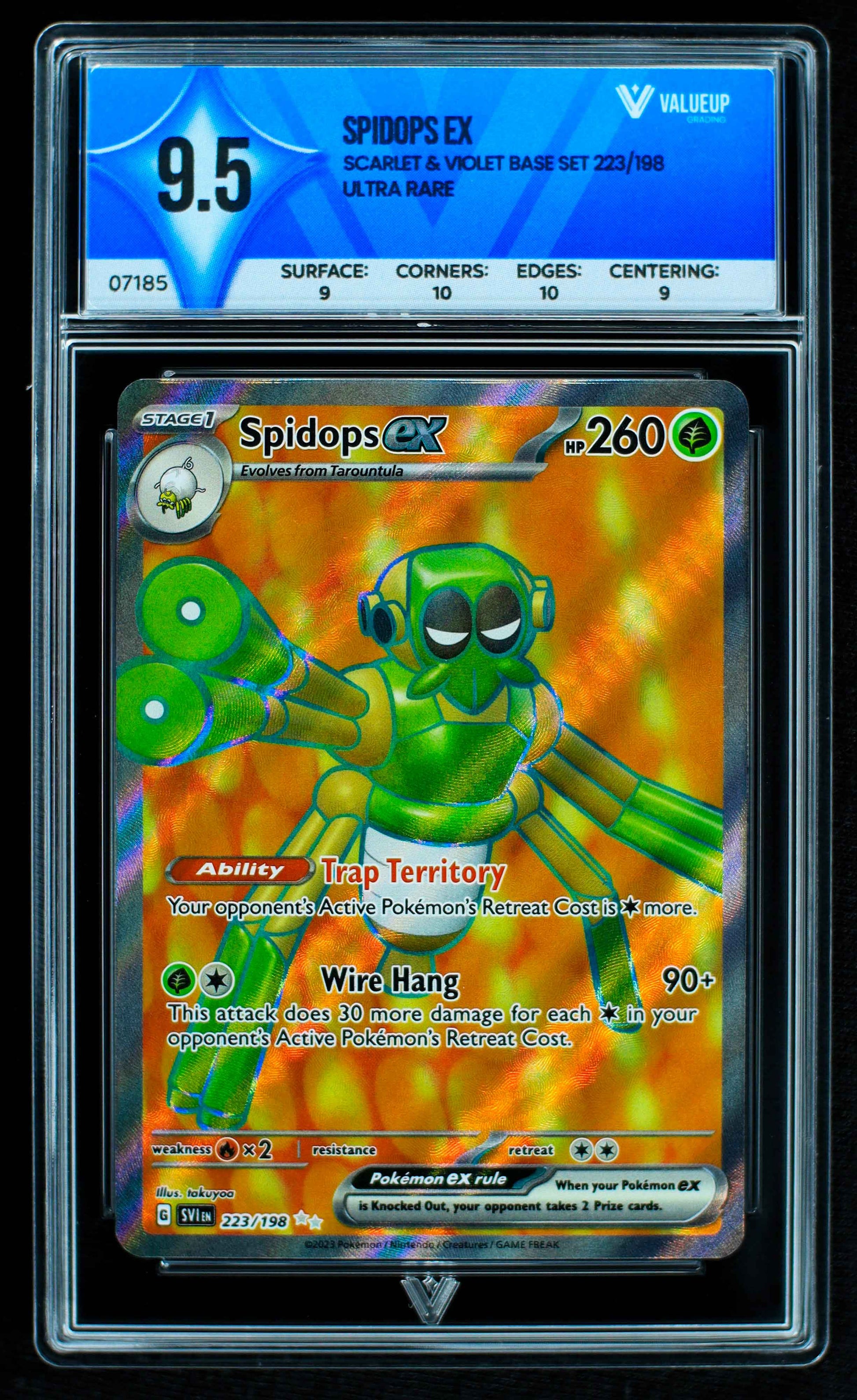 07185 SPIDOPS EX Grading Card