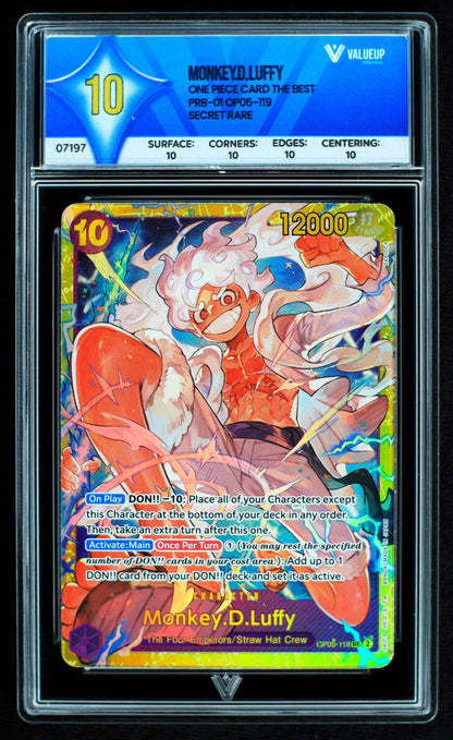 07197 MONKEY.D.LUFFY Grading Card