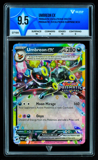 07198 UMBREON EX Grading Card