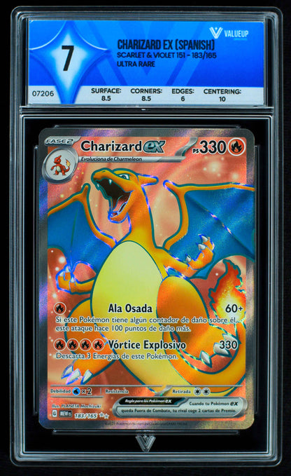 07206 CHARIZARD EX (SPANISH) Grading Card