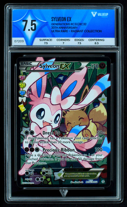 07209 SYLVEON EX Grading Card