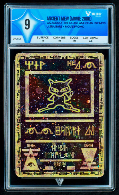 07212 ANCIENT MEW (MOVIE 2000) Grading Card