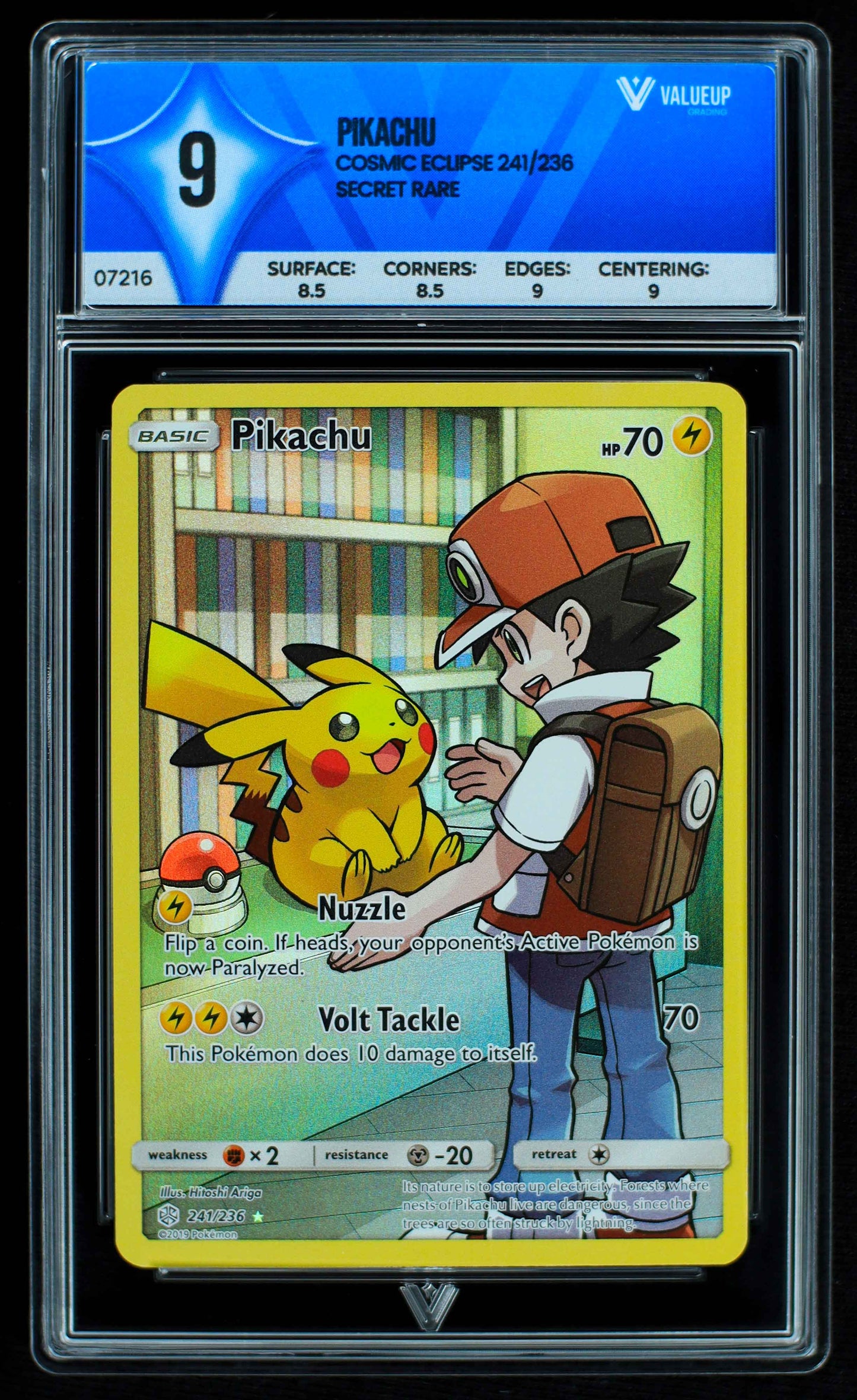 07216 PIKACHU Grading Card
