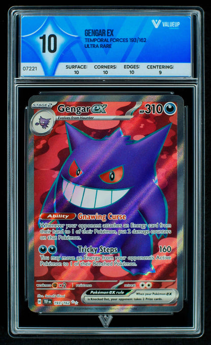 07221 GENGAR EX Grading Card