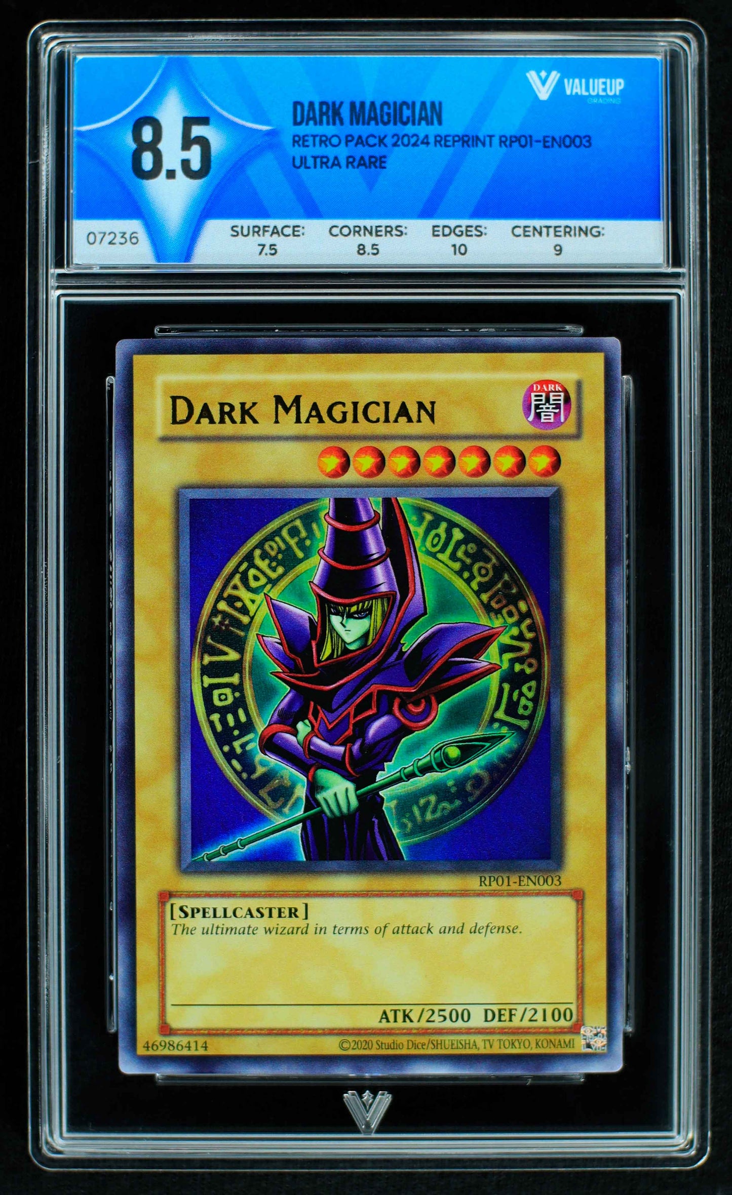 07236 DARK MAGICIAN Grading Card