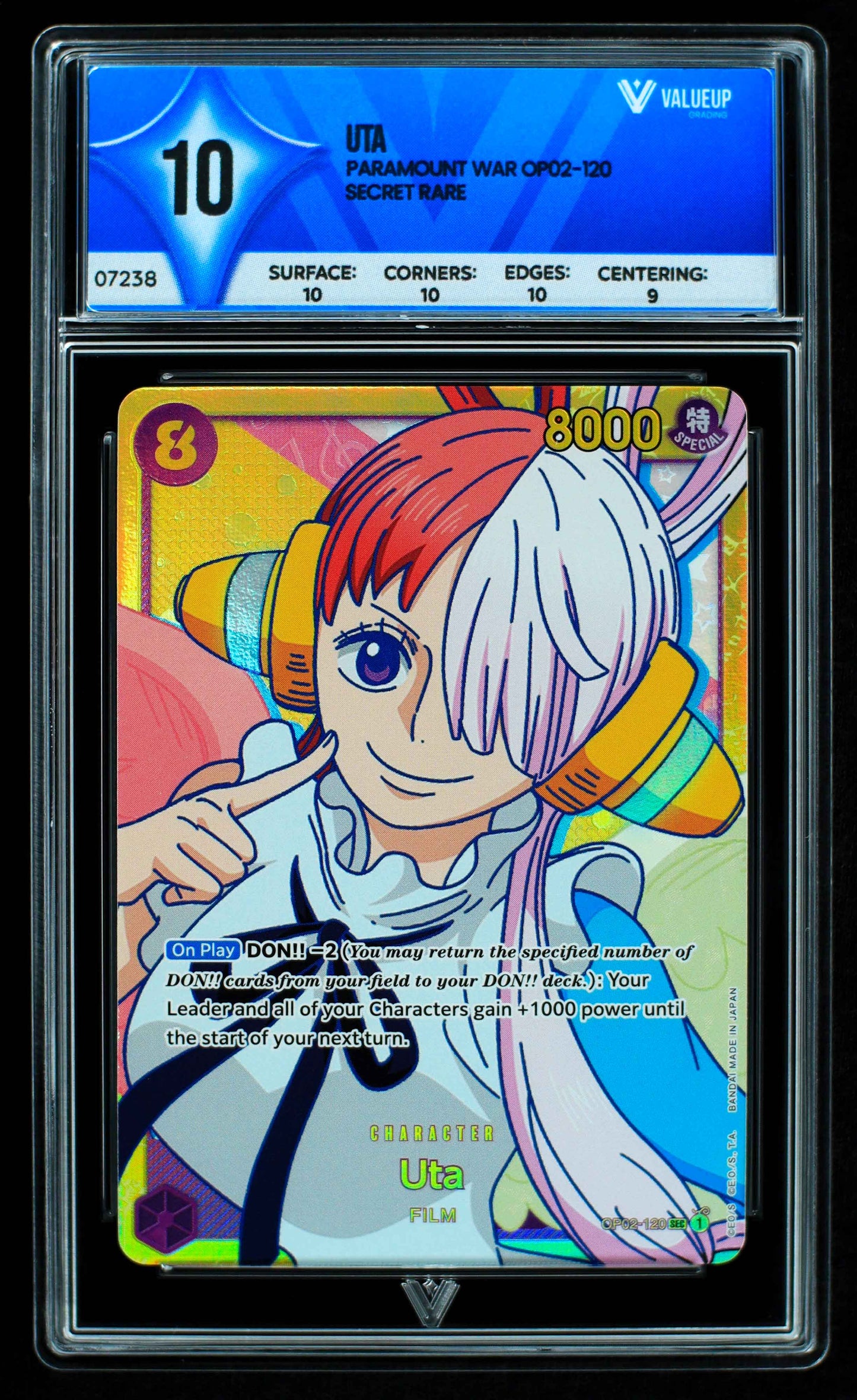 07238 UTA Grading Card