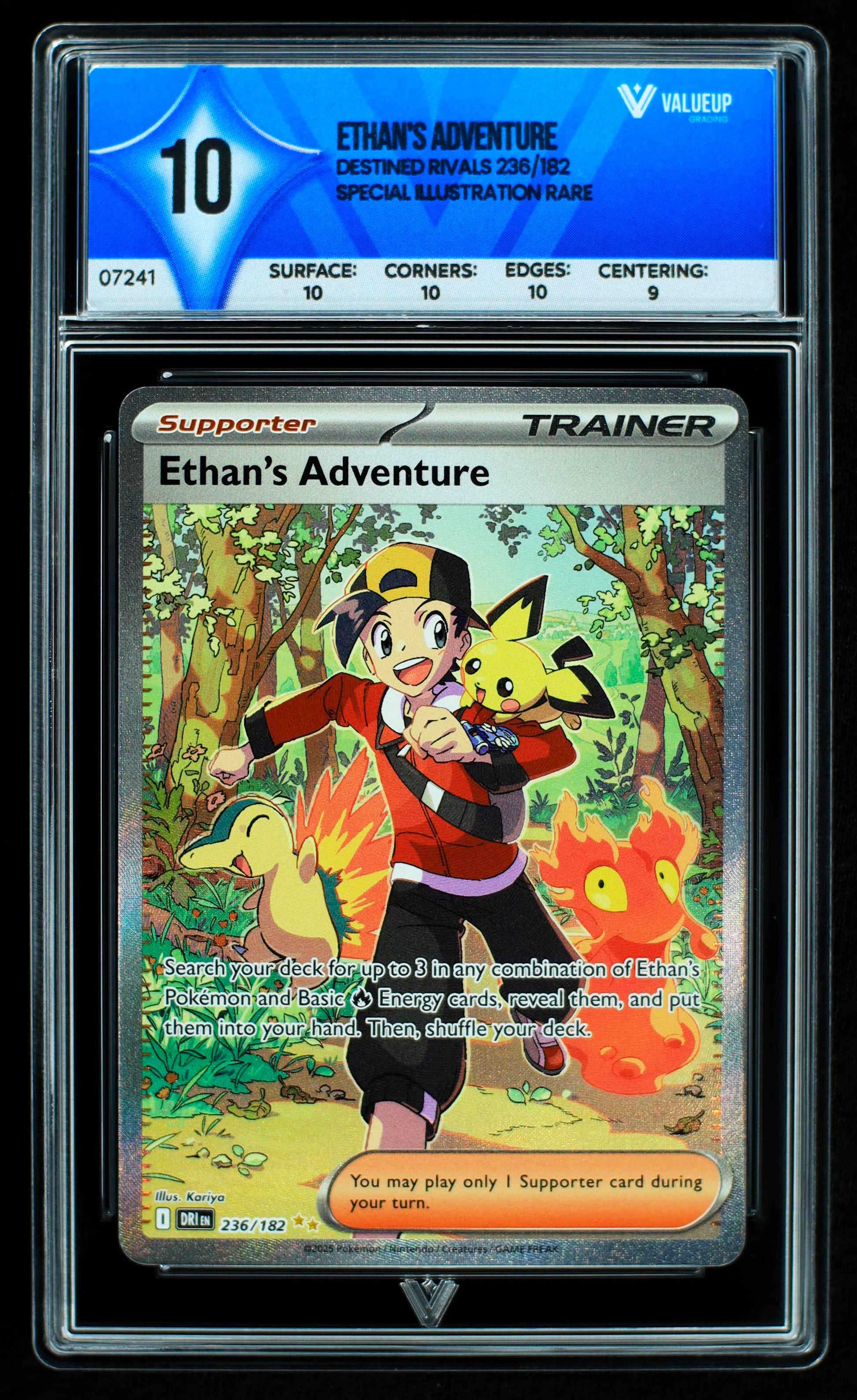 07241 ETHAN'S ADVENTURE Grading Card