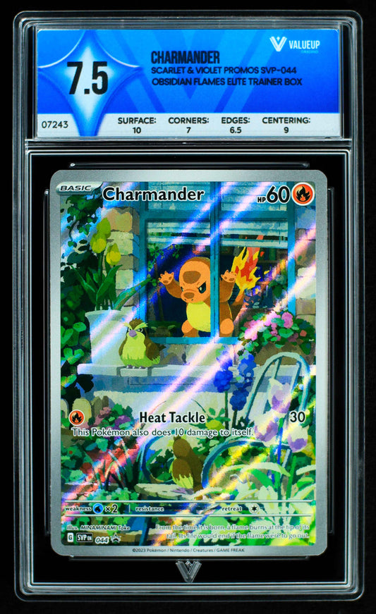 07243 CHARMANDER Grading Card
