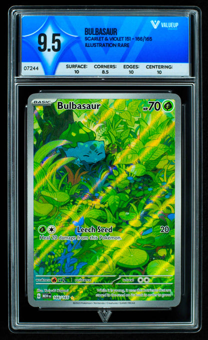 07244 BULBASAUR Grading Card