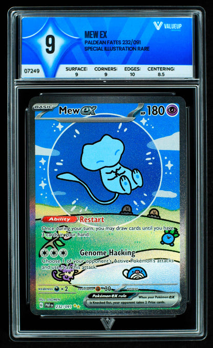 07249 MEW EX Grading Card