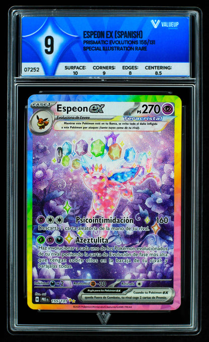 07252 ESPEON EX (SPANISH) Grading Card