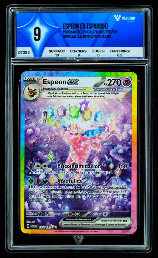 07252 ESPEON EX (SPANISH) Grading Card
