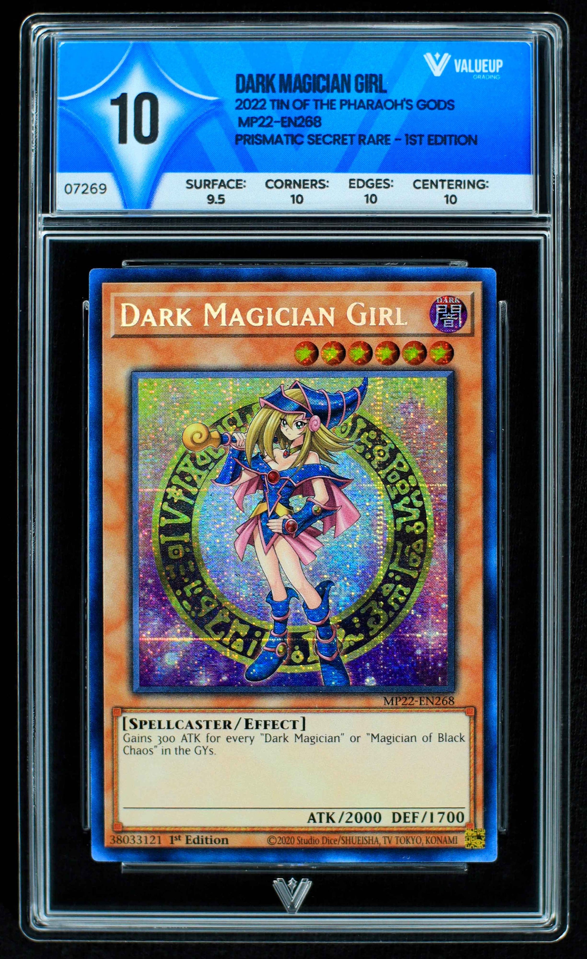 07269 DARK MAGICIAN GIRL Grading Card