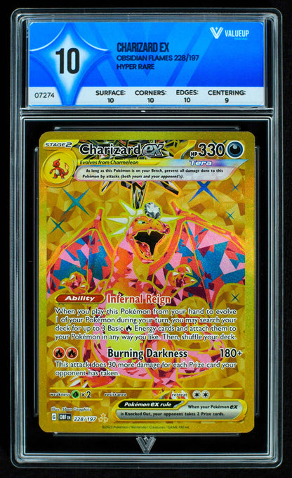 07274 CHARIZARD EX Grading Card