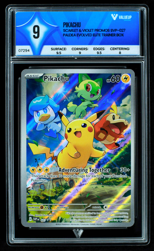 07294 PIKACHU Grading Card