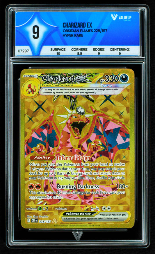07297 CHARIZARD EX Grading Card