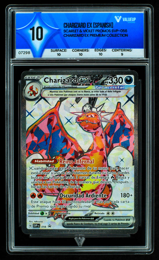 07298 CHARIZARD EX (SPANISH) Grading Card