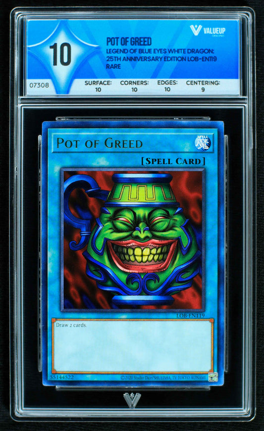07308 POT OF GREED Grading Card