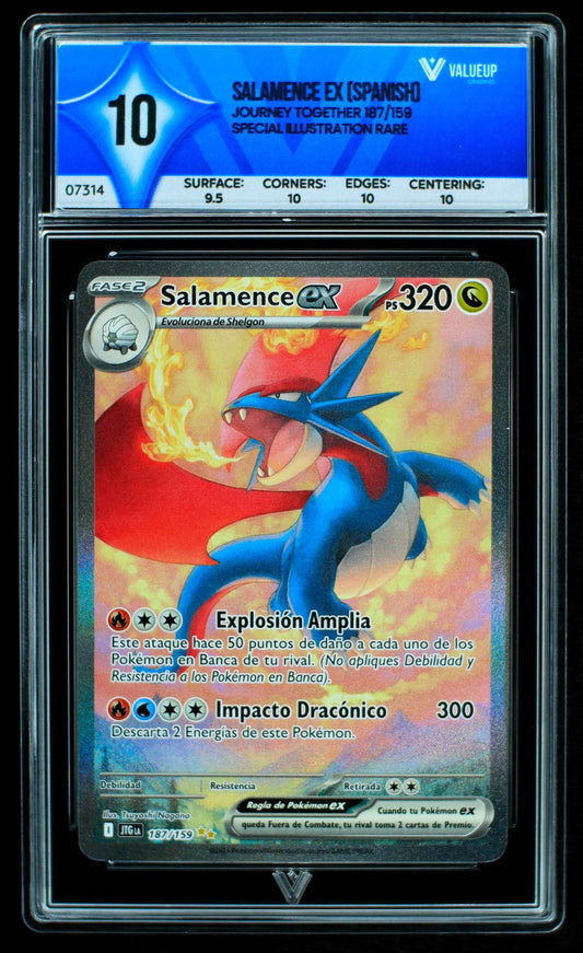 07314 SALAMANCE EX (SPANISH) Grading Card