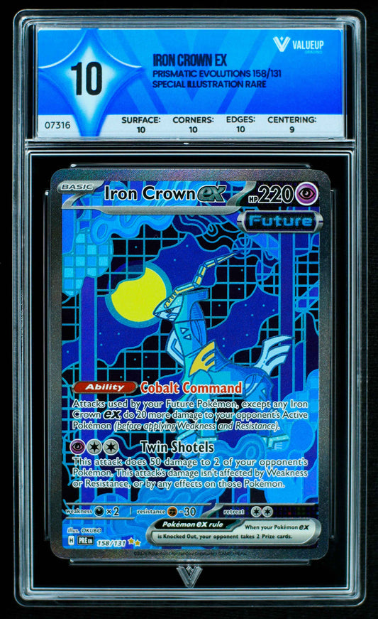 07316 IRON CROWN EX Grading Card