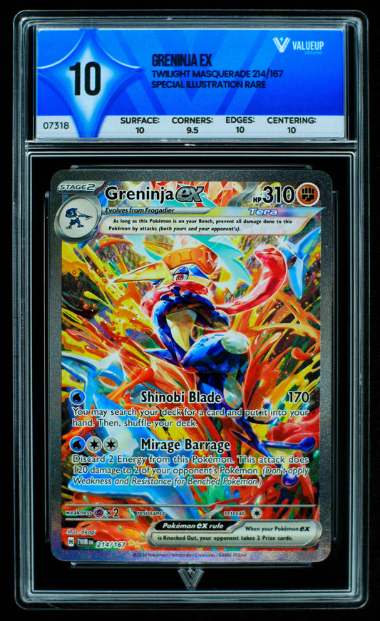 07318 GRENINJA EX Grading Card