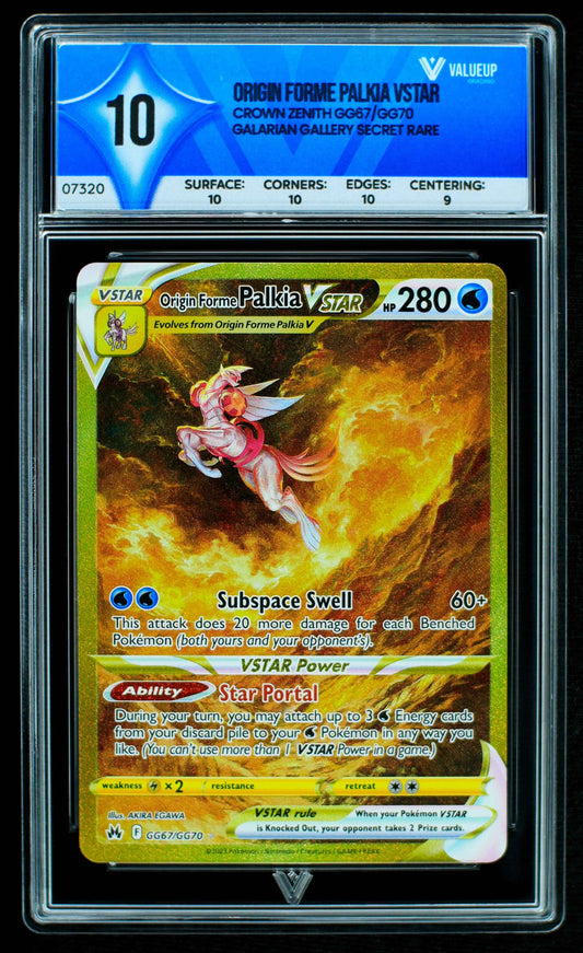 07320 ORIGIN FORME PALKIA VSTAR Grading Card