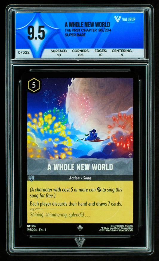07322 A WHOLE NEW WORLD Grading Card