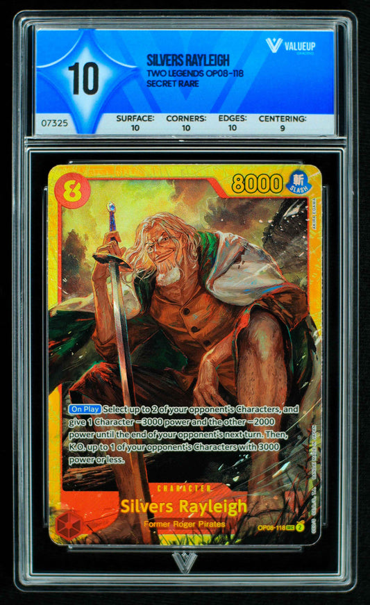 07325 SILVERS RAYLEIGH Grading Card