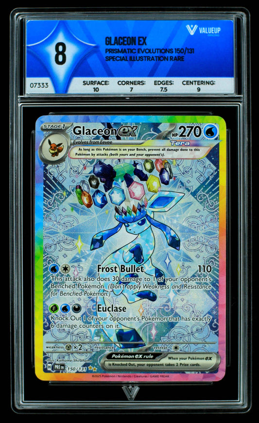 07333 GLACEON EX Grading Card
