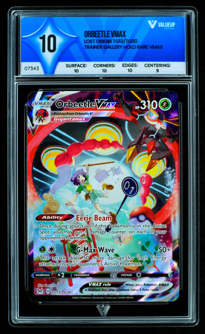 07343 ORBEETLE VMAX Grading Card
